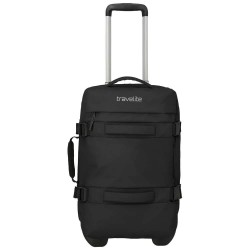 Сак Travelite Bolonia wheeled s duffle bag - Black (Black) сак,сакове,travelite,bolonia,wheeled,s,duffle,bag,black,(black)