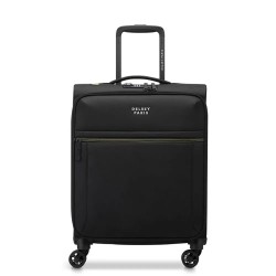 куфари,delsey,brochant,3,slim,expandable,55cm,36l,trolley,bag,black,(jet,black)