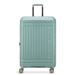 куфари,delsey,lutece,expandable,76cm,99l,trolley,bag,green,(willow,green)