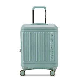куфари,delsey,lutece,slim,expandable,55cm,34l,trolley,bag,green,(willow,green)