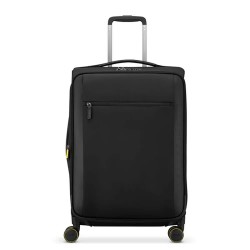 Delsey Montmartre 3 Expandable 66cm 68L trolley bag - Black (Black) куфари,delsey,montmartre,3,expandable,66cm,68l,trolley,bag,black,(black)