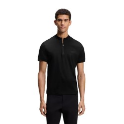 BOSS Spirit70 QZ GREEN short sleeve polo - Black (Black) дамски,блузи,с,яка,мъжки,блузи,с,яка,boss,spirit70,qz,green,short,sleeve,polo,black,(black)