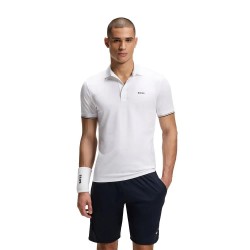 BOSS TOC Game 10280670 short sleeve polo - White (White) дамски,блузи,с,яка,мъжки,блузи,с,яка,boss,toc,game,10280670,short,sleeve,polo,white,(white)