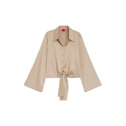 дамски,блузи,hugo,errika,10260682,red,long,sleeve,blouse,beige,(light,pastel,brown)