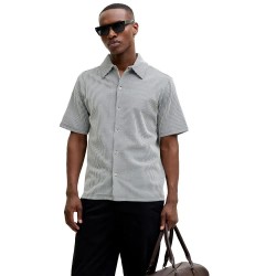 Риза с къс ръкав Jack & jones Blanoah short sleeve shirt - Grey (Dark Navy) риза,с,къс,ръкав,дамски,ризи,мъжки,ризи,jack,&,jones,blanoah,short,sleeve,shirt,grey,(dark,navy)
