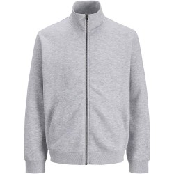 блуза,мъжки,пуловери,jack,&,jones,bradley,full,zip,sweatshirt,grey,(light,grey,melange)