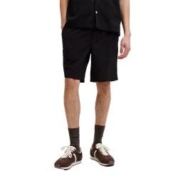 Къси панталони Jack & jones Jaiden Wavy Regular Fit shorts - Black (Black) къси,панталони,мъжки,панталони,дамски,панталони,jack,&,jones,jaiden,wavy,regular,fit,shorts,black,(black)