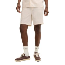 Къси панталони Jack & jones Jaiden Wavy Regular Fit shorts - Beige (Cloud Dancer) къси,панталони,мъжки,панталони,дамски,панталони,jack,&,jones,jaiden,wavy,regular,fit,shorts,beige,(cloud,dancer)