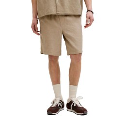 Къси панталони Jack & jones Jaiden Wavy Regular Fit shorts - Beige (Crockery) къси,панталони,мъжки,панталони,дамски,панталони,jack,&,jones,jaiden,wavy,regular,fit,shorts,beige,(crockery)