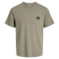 Тениска Jack & jones Leveland short sleeve T-shirt - Green (Vetiver) тениска,мъжки,тениски,дамски,тениски,jack,&,jones,leveland,short,sleeve,t,shirt,green,(vetiver)
