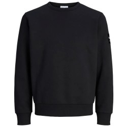 Блуза Jack & jones Leveland sweatshirt - Black (Black) блуза,мъжки,пуловери,jack,&,jones,leveland,sweatshirt,black,(black)