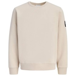 Блуза Jack & jones Leveland sweatshirt - Beige (Moonbeam) блуза,мъжки,пуловери,jack,&,jones,leveland,sweatshirt,beige,(moonbeam)