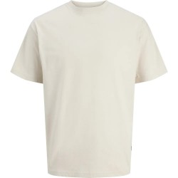 Тениска Jack & jones Organic Relaxed short sleeve T-shirt - Beige (Moonbeam) тениска,мъжки,тениски,дамски,тениски,jack,&,jones,organic,relaxed,short,sleeve,t,shirt,beige,(moonbeam)
