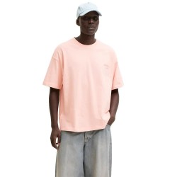 Тениска Jack & jones Sanremo Back short sleeve T-shirt - Orange (Peach Melba) тениска,мъжки,тениски,дамски,тениски,jack,&,jones,sanremo,back,short,sleeve,t,shirt,orange,(peach,melba)