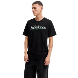 Тениска Jack & jones Tom short sleeve T-shirt - Black (Black) тениска,мъжки,тениски,дамски,тениски,jack,&,jones,tom,short,sleeve,t,shirt,black,(black)