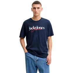 Тениска Jack & jones Tom short sleeve T-shirt - Blue (Navy Blazer) тениска,мъжки,тениски,дамски,тениски,jack,&,jones,tom,short,sleeve,t,shirt,blue,(navy,blazer)