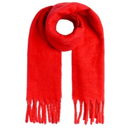Шал Pieces Nikita Long scarf - Red (Adrenaline Rush) шал,ръкавици,шапки,и,шалове,pieces,nikita,long,scarf,red,(adrenaline,rush)