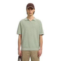 дамски,блузи,с,яка,мъжки,блузи,с,яка,selected,mattis,short,sleeve,polo,green,(aqua,grey)
