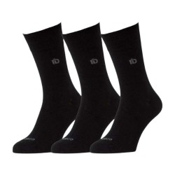 Чорапи Fundango Basic long socks 3 pairs - Black (Black) чорапи,мъжки,чорапи,дамски,чорапи,fundango,basic,long,socks,3,pairs,black,(black)