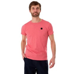 тениска,мъжки,тениски,дамски,тениски,fundango,jaggy,ii,structured,short,sleeve,t,shirt,pink,(coral)