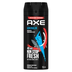 хигиена,тяло,axe,adrenaline,150ml,spray,deodorant,black