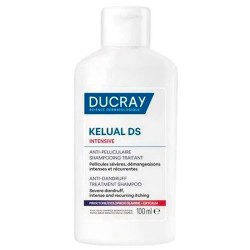 хигиена,коса,ducray,kelual,ds,intensive,anti,dandruff,100ml,capillary,treatment,clear