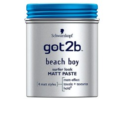 Got2b Beach Boy Matt Surfer Look 100ml styling paste - Clear хигиена,коса,got2b,beach,boy,matt,surfer,look,100ml,styling,paste,clear