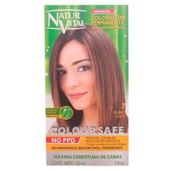 Naturvital Coloursafe Nº7 Blonde 150ml Permanent Dye - Clear хигиена,коса,naturvital,coloursafe,nº7,blonde,150ml,permanent,dye,clear