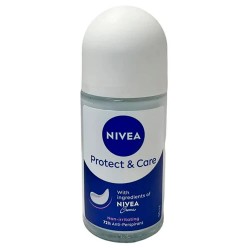 хигиена,тяло,nivea,protect,&,care,50ml,roll,on,deodorant,clear