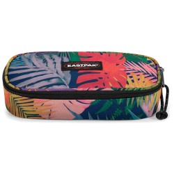 Eastpak Oval Single pencil case - Multicolor (Brize Retro Navy) ученически,принадлежности,eastpak,oval,single,pencil,case,multicolor,(brize,retro,navy)