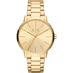 Часовник Armani exchange AX2707 42mm 5ATM Quartz Analogical watch - Golden (Gold / Gold / Mineral) часовник,часовници,armani,exchange,ax2707,42mm,5atm,quartz,analogical,watch,golden,(gold,gold,mineral)