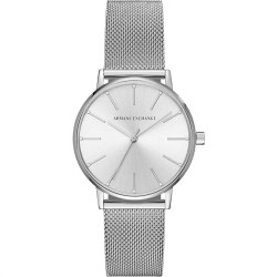Часовник Armani exchange AX5535 36mm 5ATM Quartz Analogical woman watch - Silver (Silver / Silver / Mineral) часовник,часовници,armani,exchange,ax5535,36mm,5atm,quartz,analogical,woman,watch,silver,(silver,silver,mineral)