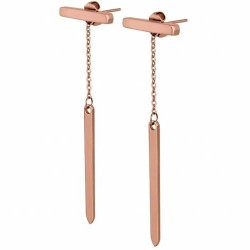 Breil TJ2222 earrings - Golden (Rose Gold) бижутерия,breil,tj2222,earrings,golden,(rose,gold)