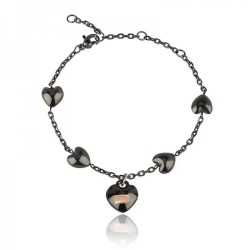 Breil TJ2728 bracelet - Silver (Black) бижутерия,breil,tj2728,bracelet,silver,(black)