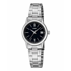 Часовник Casio LTP-V002D-1B3 31mm Quartz Analogical woman watch - Silver (Grey / Black / Mineral) часовник,часовници,casio,ltp,v002d,1b3,31mm,quartz,analogical,woman,watch,silver,(grey,black,mineral)