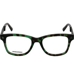 Dsquared DQ5130-55 49/18/145 glasses - Green (Green / Black) очила,dsquared,dq5130,55,49,18,145,glasses,green,(green,black)