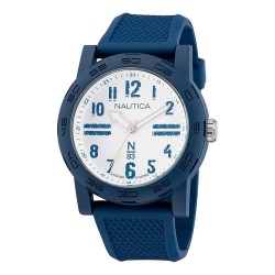 Часовник Nautica NAPATS301 42.5mm 5ATM Quartz Analogical watch - Blue (Blue / White / Mineral) часовник,часовници,nautica,napats301,42.5mm,5atm,quartz,analogical,watch,blue,(blue,white,mineral)