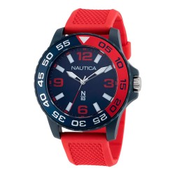 Часовник Nautica NAPFWS303 45mm 5ATM Quartz Analogical watch - Red (Red / Blue / Mineral) часовник,часовници,nautica,napfws303,45mm,5atm,quartz,analogical,watch,red,(red,blue,mineral)