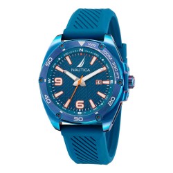 Часовник Nautica NAPTCF201 44mm 10ATM Quartz Analogical watch - Blue (Blue / Blue / Mineral) часовник,часовници,nautica,naptcf201,44mm,10atm,quartz,analogical,watch,blue,(blue,blue,mineral)