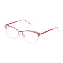 Police VPL2845107L2 51/17/135 woman glasses - Red (Red / Clear) очила,police,vpl2845107l2,51,17,135,woman,glasses,red,(red,clear)