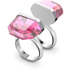 бижутерия,swarovski,5628502,ring,pink,(silver,pink)