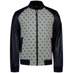 яке,мъжки,якета,дамски,якета,и,палта,guess,m6yl13w2804,bomber,jacket,grey,(blue,4g,logo,combo)