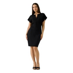 Тениска Guess Morgana short sleeve v neck T-shirt - Black (Jet Black A996) тениска,мъжки,тениски,дамски,тениски,guess,morgana,short,sleeve,v,neck,t,shirt,black,(jet,black,a996)