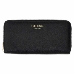 портфейли,и,портмонета,guess,amorette,double,large,woman,wallet,black,(black)