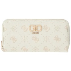 Guess Emelie Logo Large woman wallet - White (White Logo) портфейли,и,портмонета,guess,emelie,logo,large,woman,wallet,white,(white,logo)