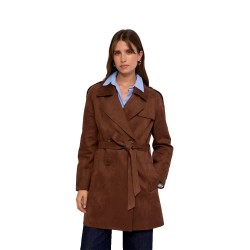 Палто Salsa jeans 21010380 Regular Fit coat - Brown (Dark Brown) палто,мъжки,якета,salsa,jeans,21010380,regular,fit,coat,brown,(dark,brown)