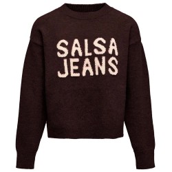 блуза,мъжки,пуловери,дамски,пуловери,salsa,jeans,21010453,regular,fit,sweater,brown,(dark,brown,v1)