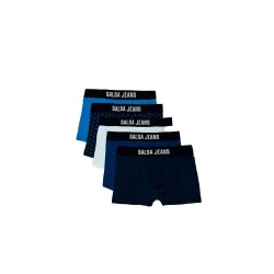 боксерки,мъжко,бельо,salsa,jeans,21011604,boxers,5,units,multicolor,(medium,blue,v2)