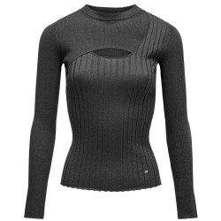 Блуза Salsa jeans 21011800 sweater - Black (Black) блуза,мъжки,пуловери,дамски,пуловери,salsa,jeans,21011800,sweater,black,(black)