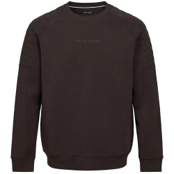 Блуза Salsa jeans 21011877 sweatshirt - Brown (Dark Brown) блуза,мъжки,пуловери,salsa,jeans,21011877,sweatshirt,brown,(dark,brown)